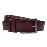 Curea barbati, casual, eleganta, din piele naturala, Grena, 3.5cm - CK39VIS